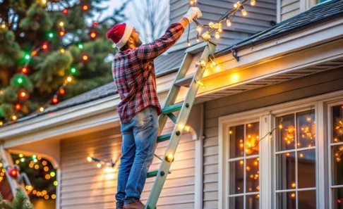 How Christmas Lights Can Affect Your Roof: Tips for Safe Holiday Decorating