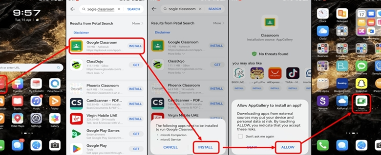How Do You Log In to Classroom on EMUI Devices?